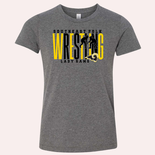 Southeast Polk Girls Wrestling Tall T-Shirt