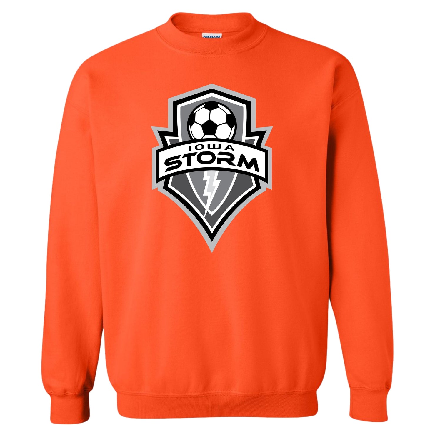 Iowa Storm Logo Crewneck | BW Logo