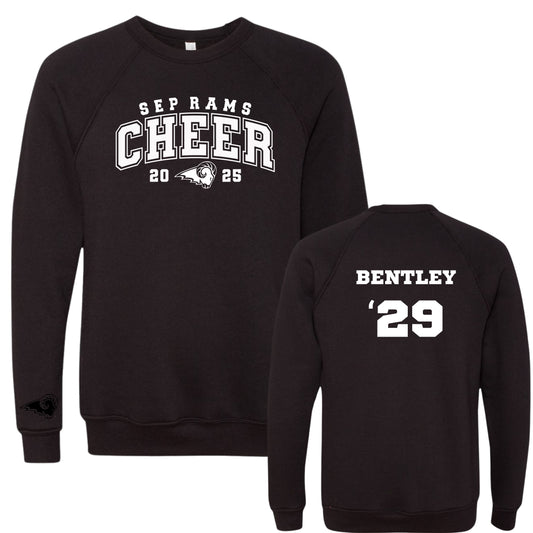 SEP RAMS Cheer 2025 Crewneck | Comfort Colors