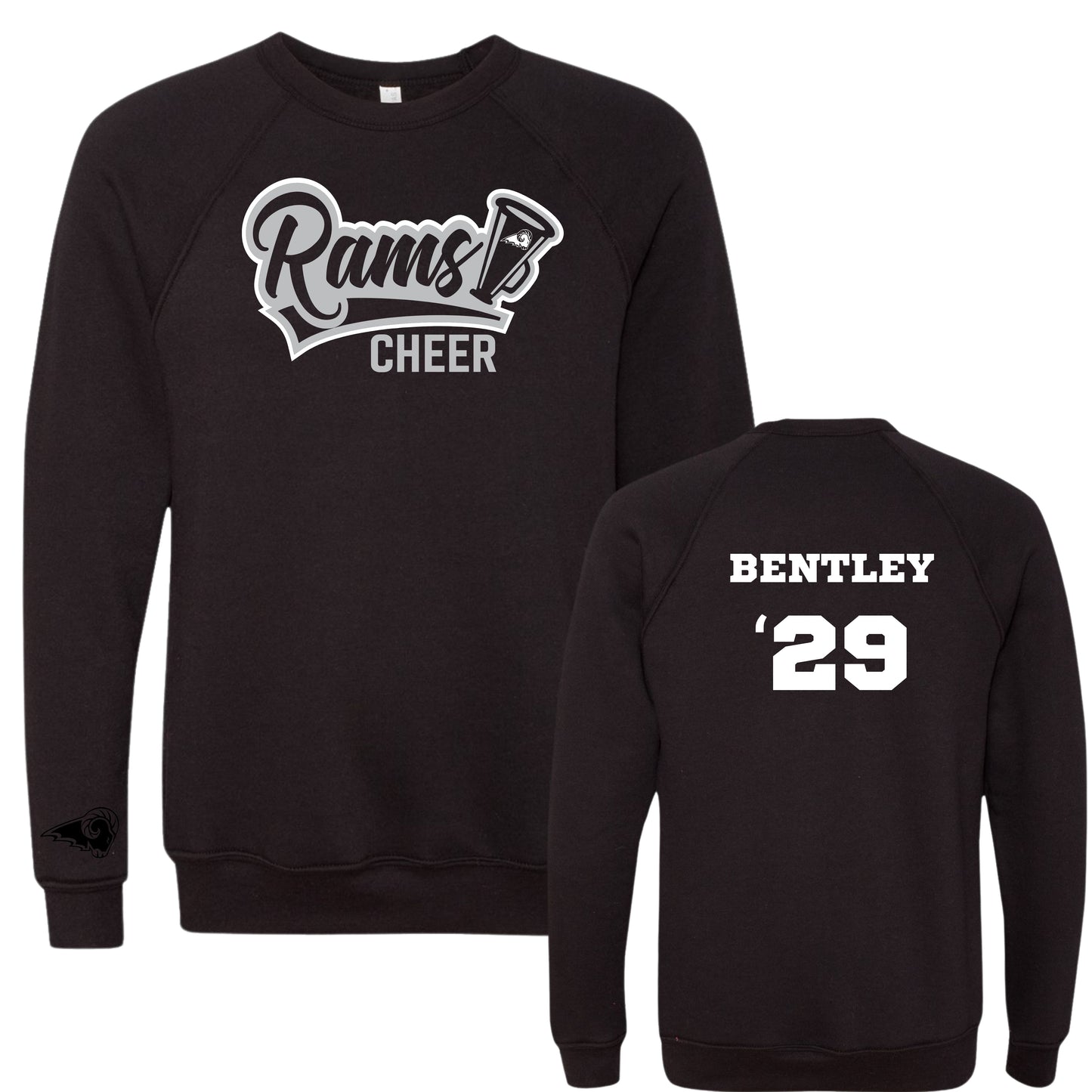 SEP RAMS Cheer (megaphone) Crewneck | Comfort Colors