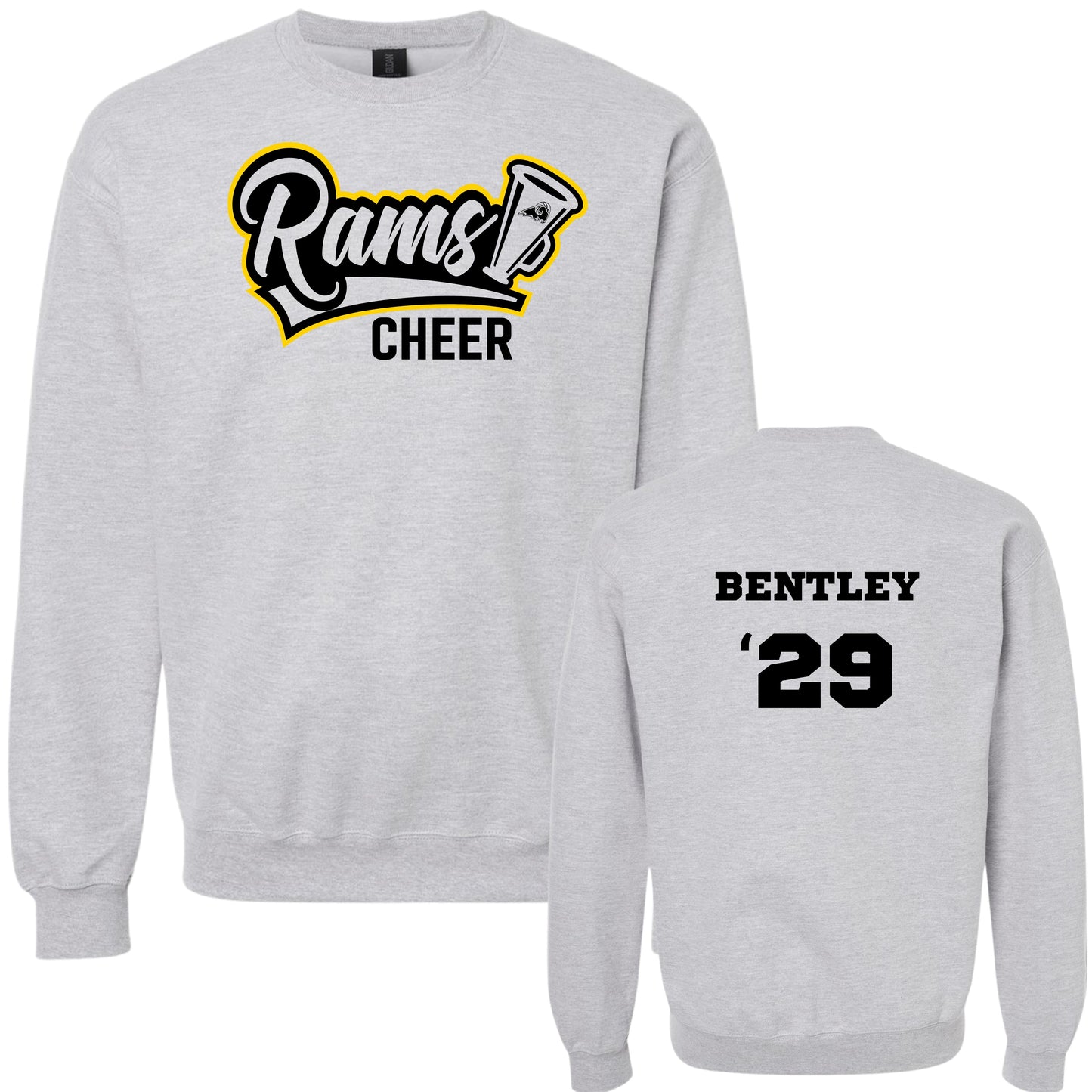 SEP RAMS Cheer (megaphone) Crewneck | Youth