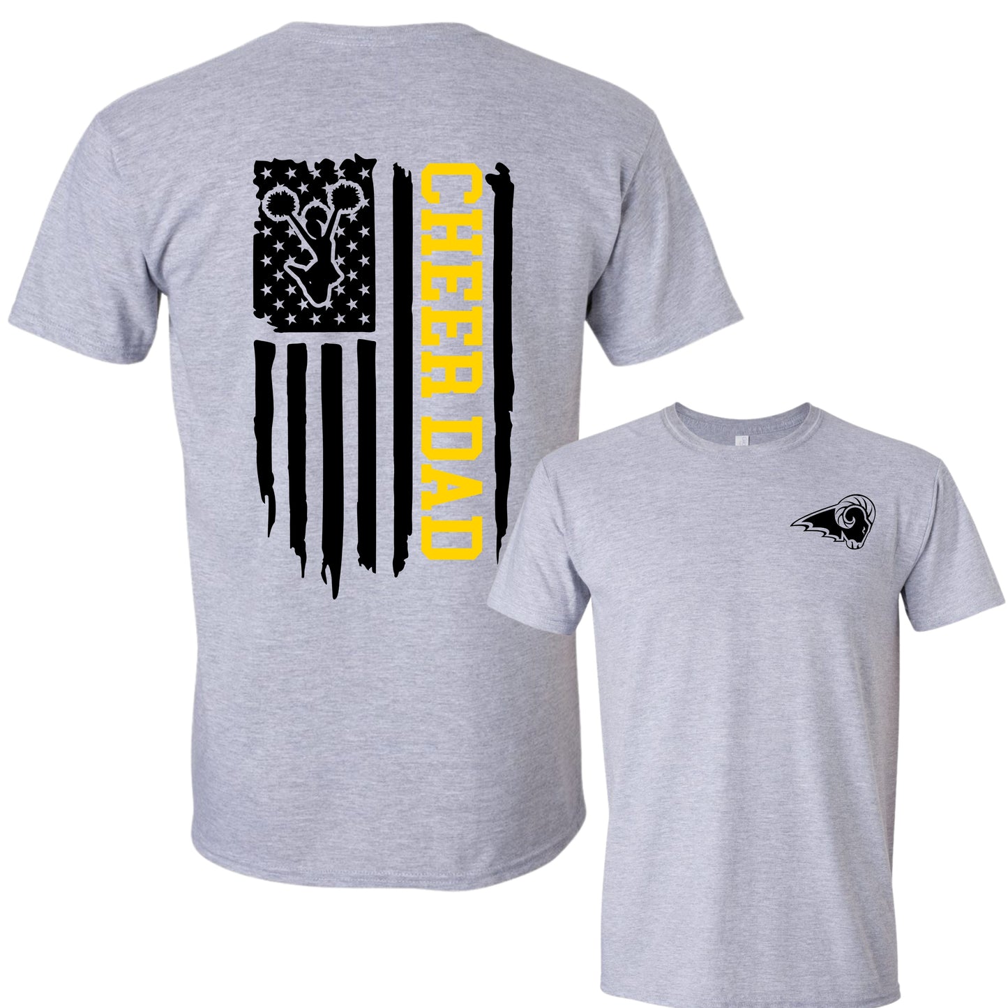SEP Cheer Dad (Flag) T-Shirt