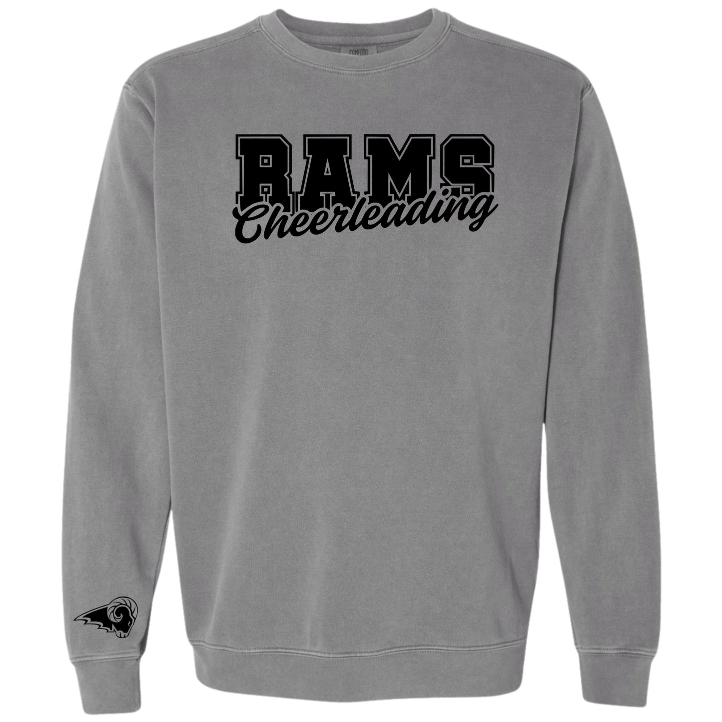 SEP RAMS Cheerleading Crewneck | Comfort Colors