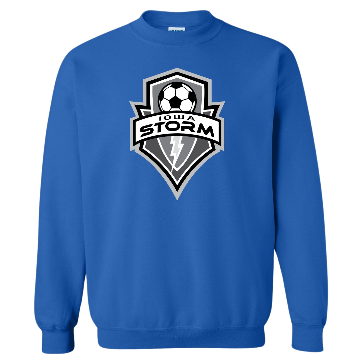 Iowa Storm Logo Crewneck | BW Logo