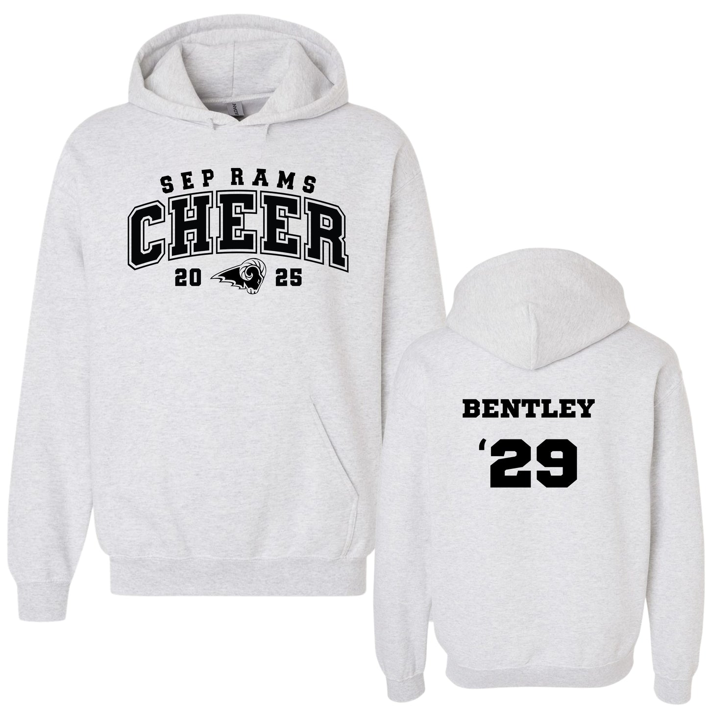 SEP RAMS Cheer 2025 Hoodie