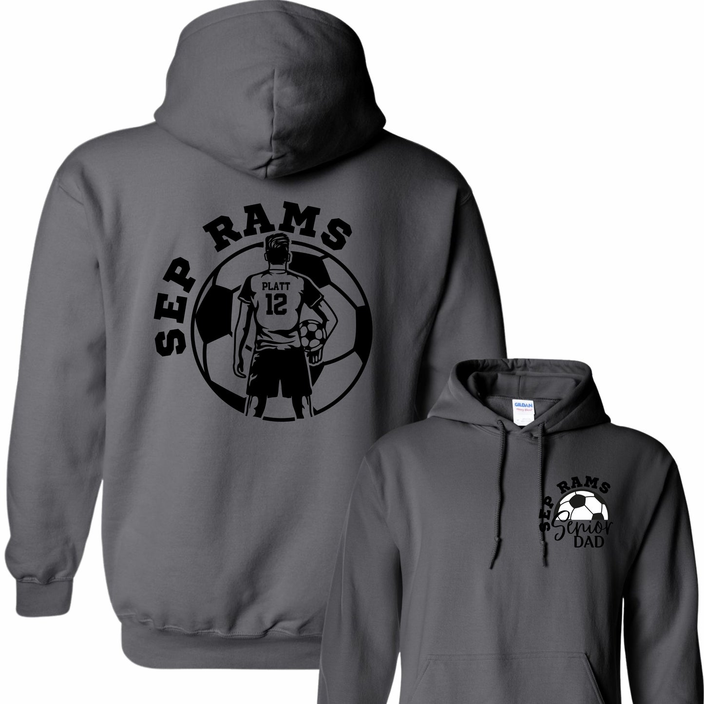 Senior Soccer Dad Hoodie (Boy)
