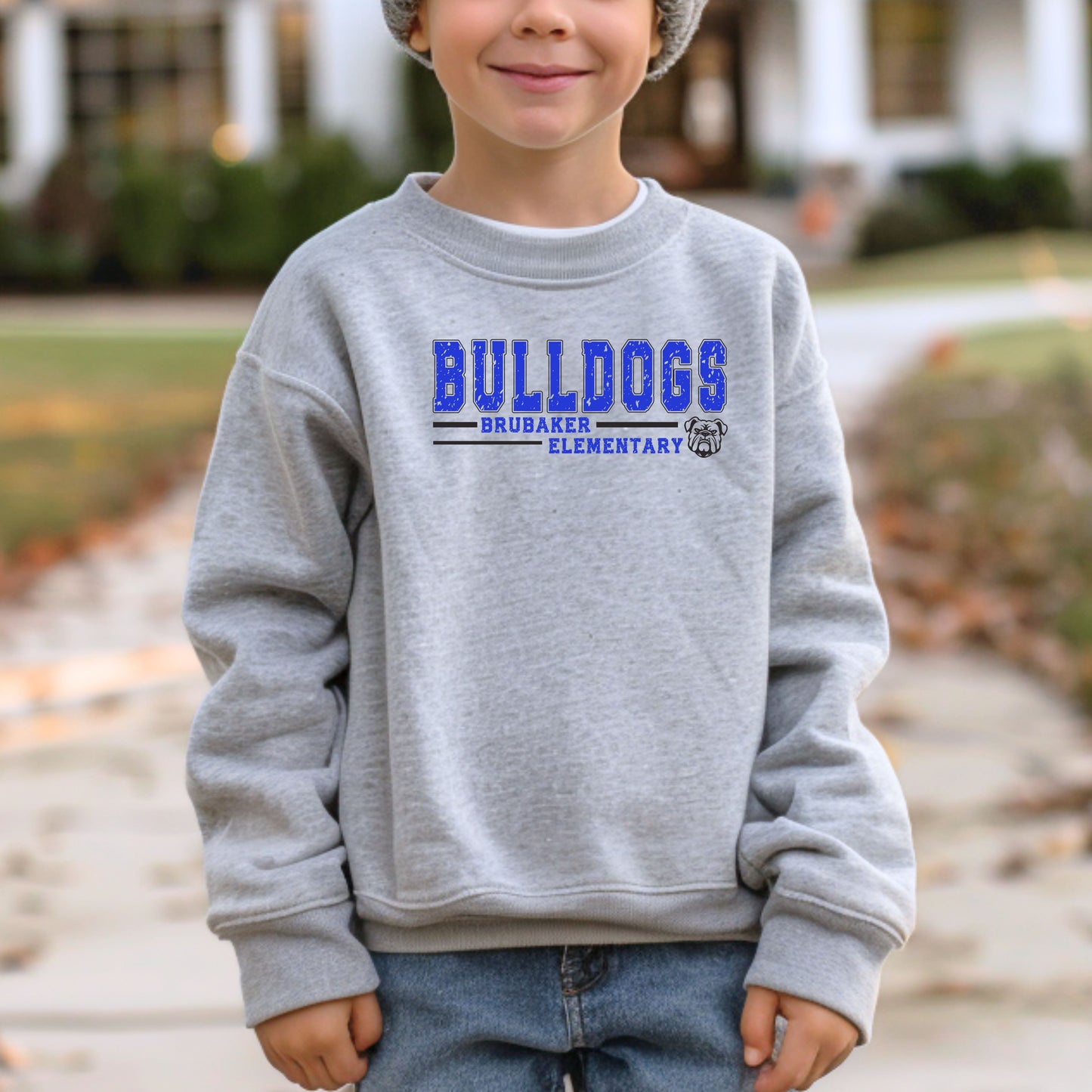 Brubaker Elementary distressed Hoodie