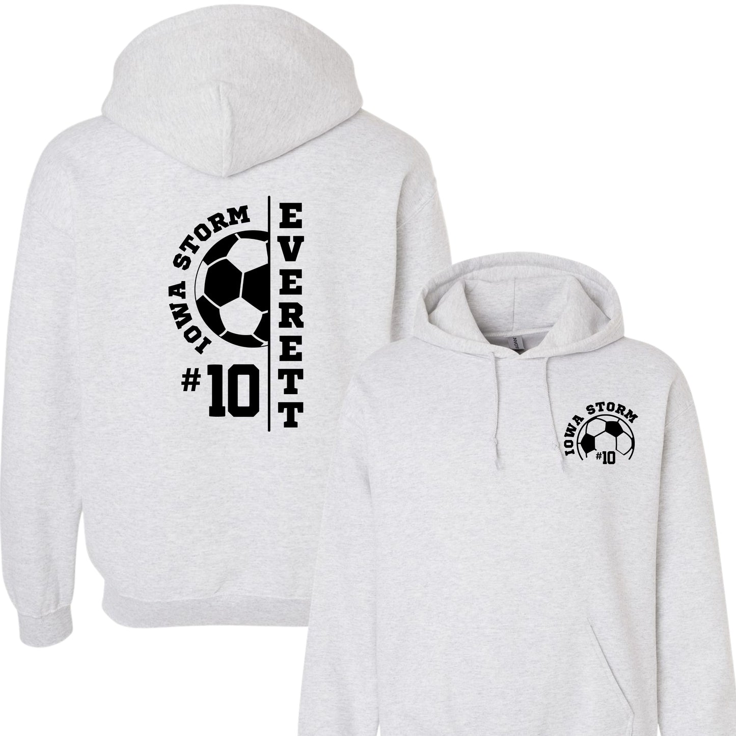 Iowa Storm Personalized Hoodie | Adult