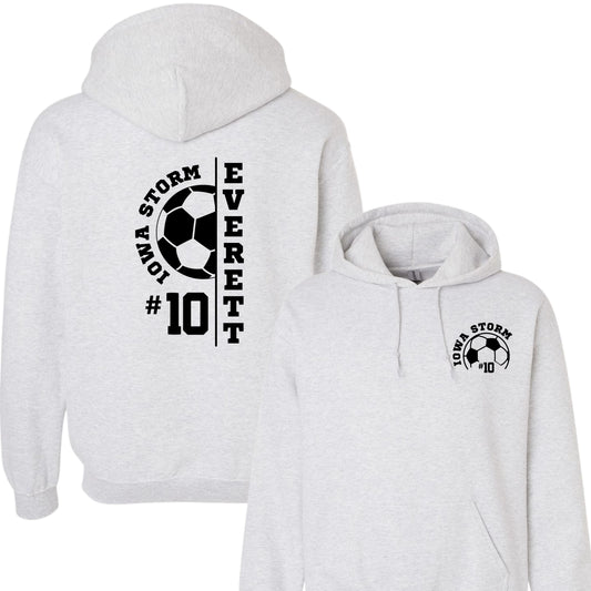 Iowa Storm Personalized Hoodie | Adult