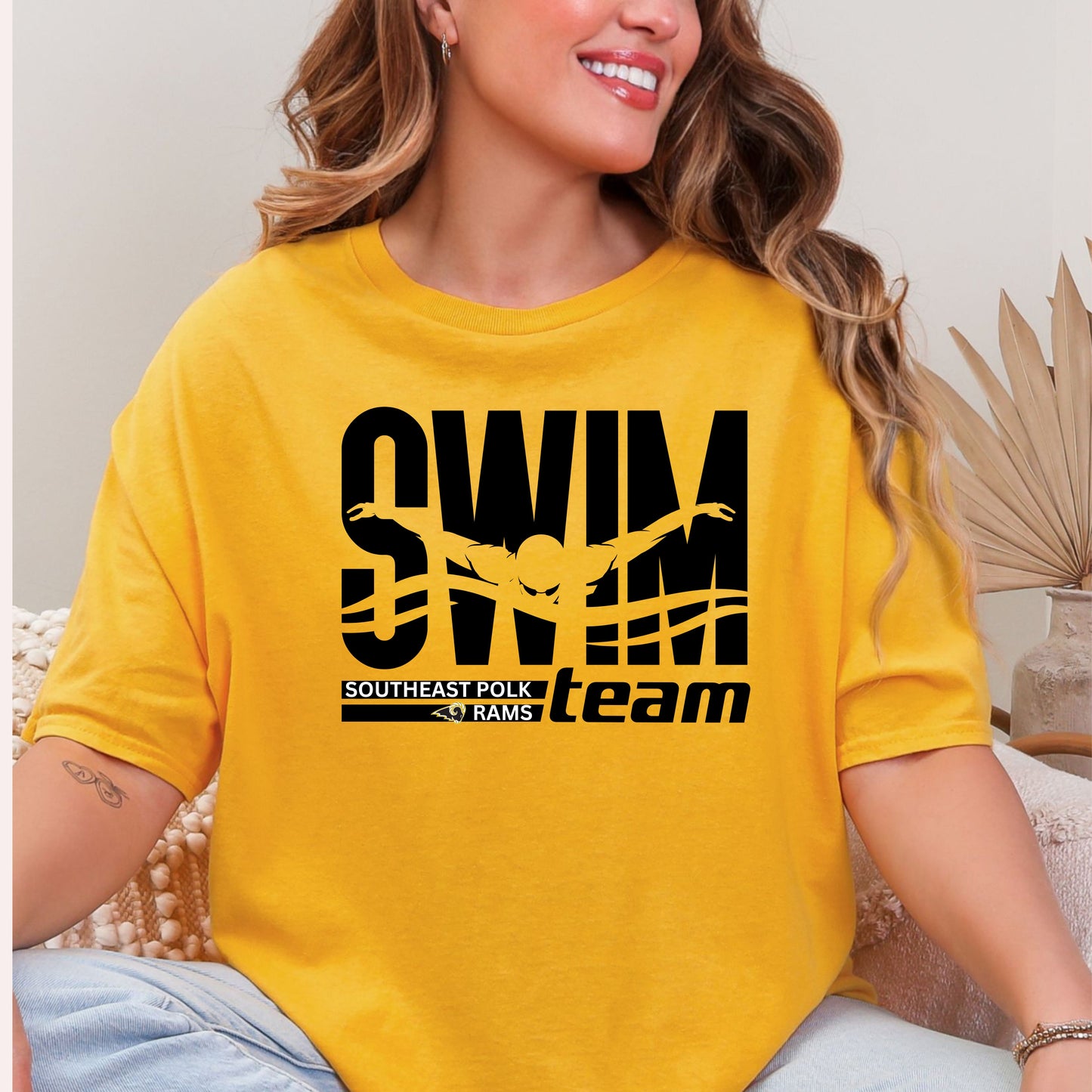 Southeast Polk RAM Swim Team Crewneck