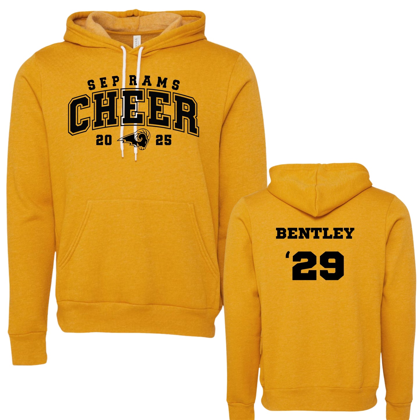 SEP RAMS Cheer 2025 Hoodie | Youth