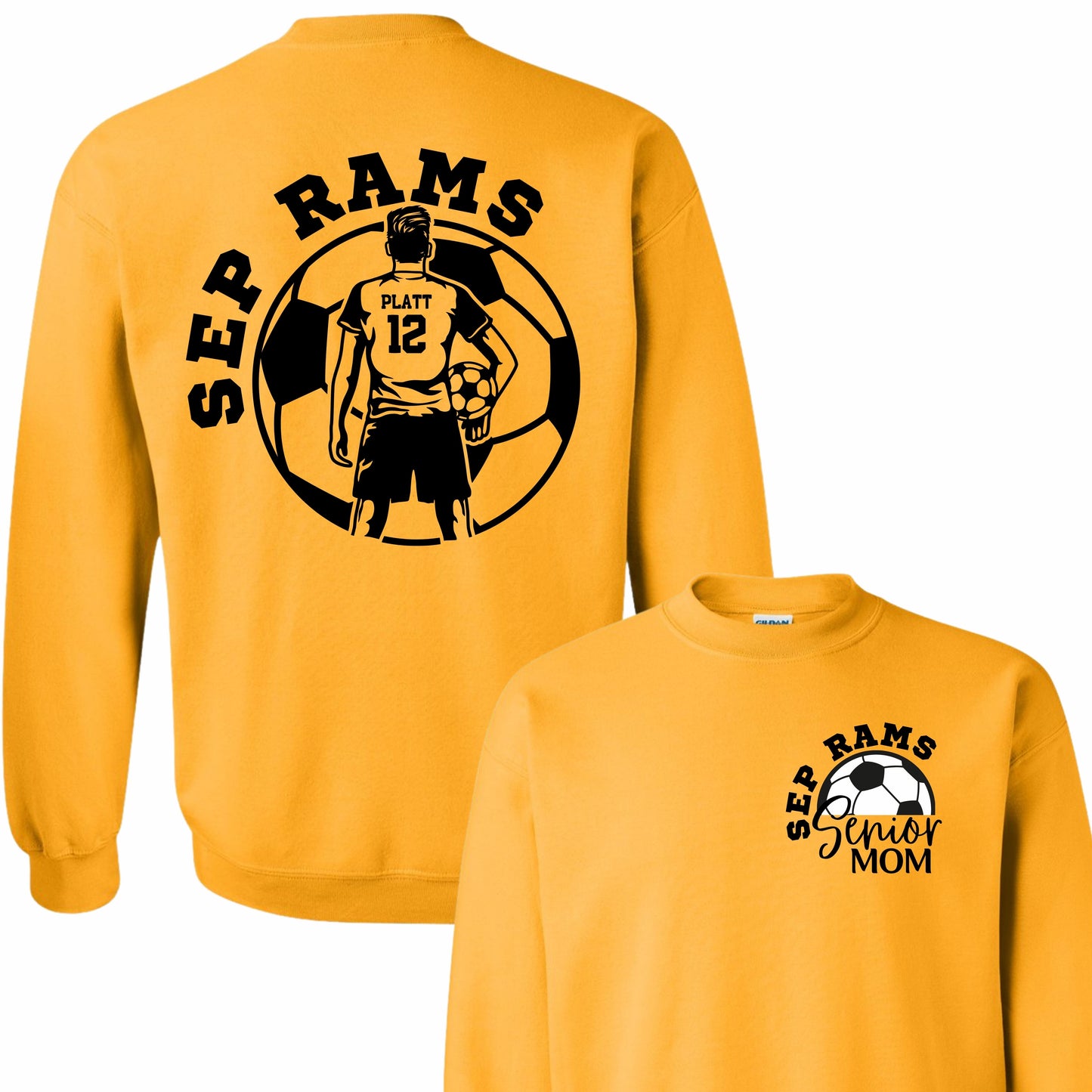 Senior Soccer Mom Crewneck (Boy)