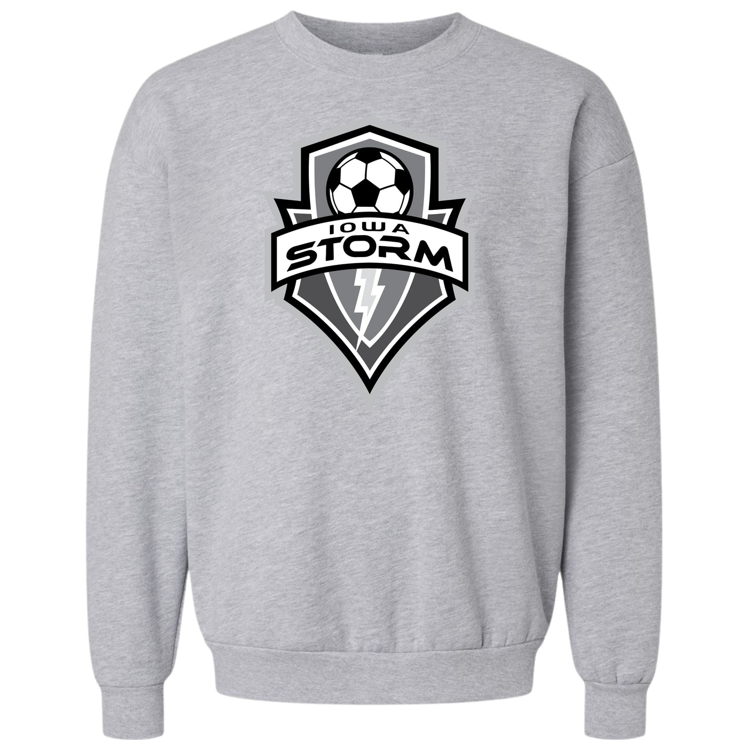 Iowa Storm Logo Crewneck | BW Logo
