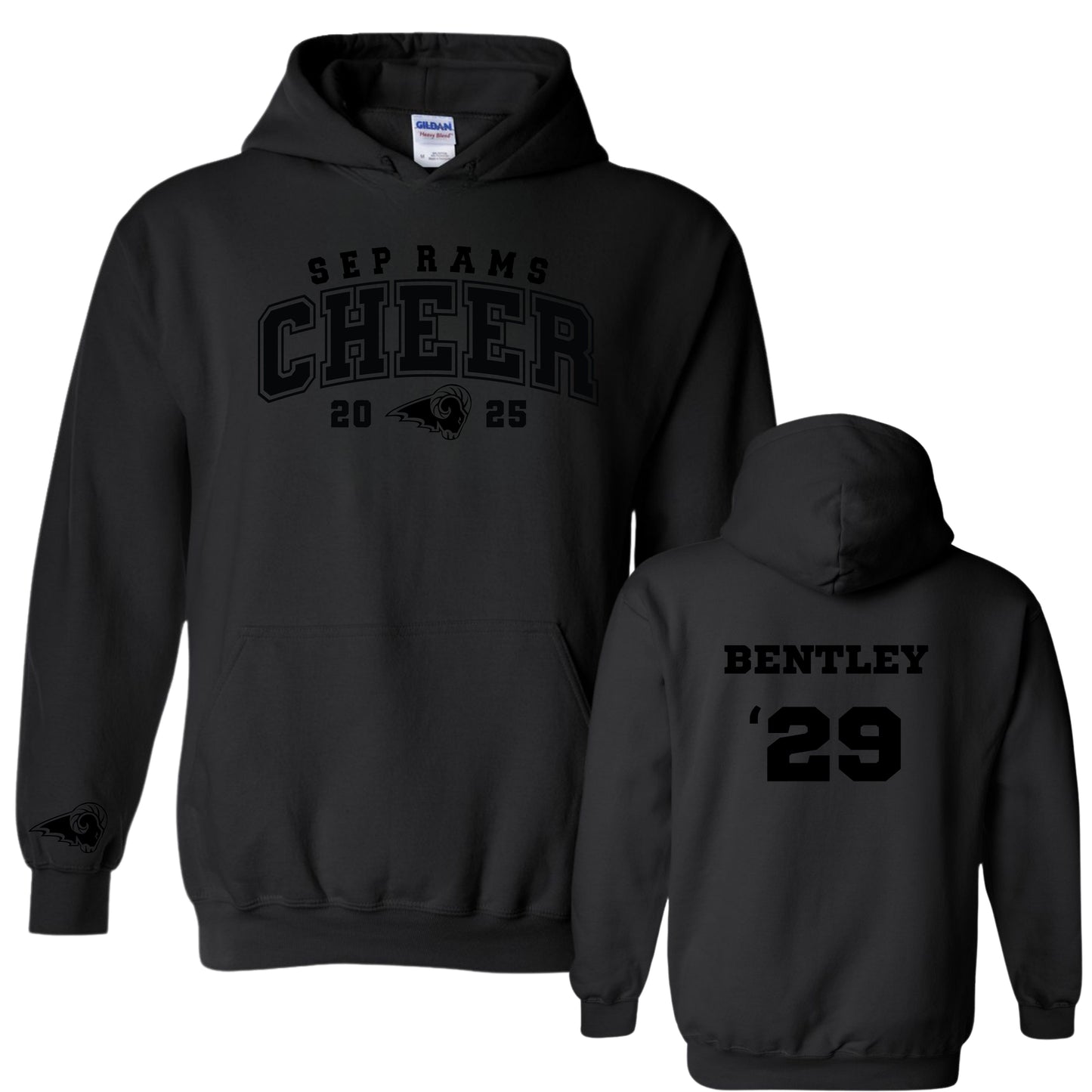 SEP RAMS Cheer 2025 Hoodie | Youth