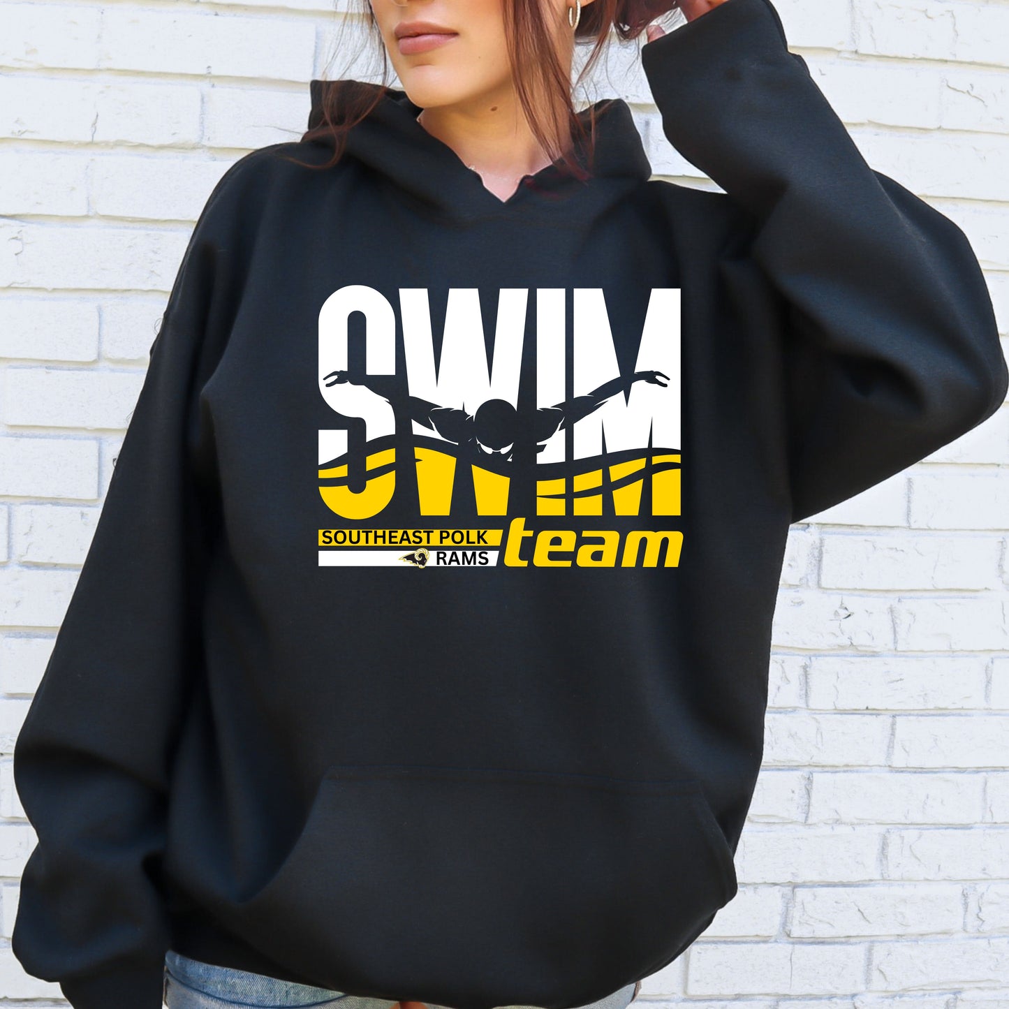 Southeast Polk RAM Swim Team Hoodie