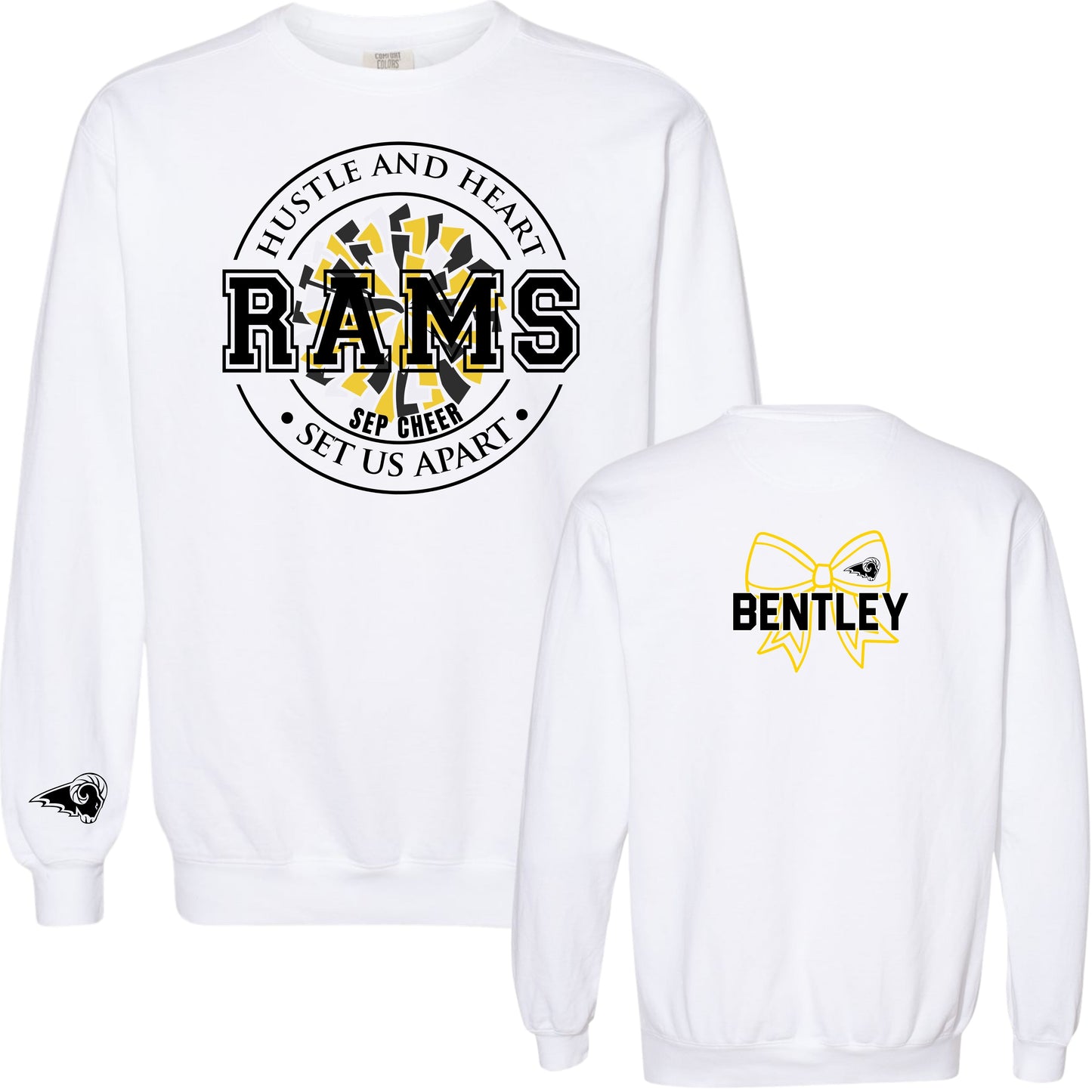 SEP Hustle and Heart Crewneck | Comfort Colors