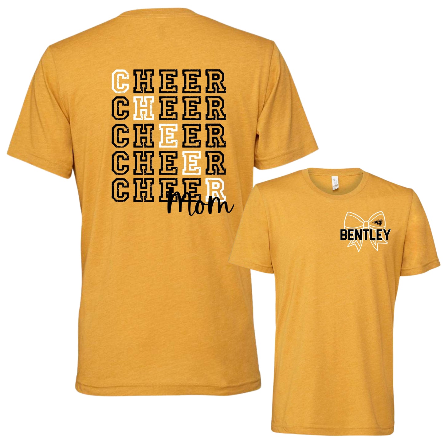 SEP Distressed Cheer Mom T-Shirt