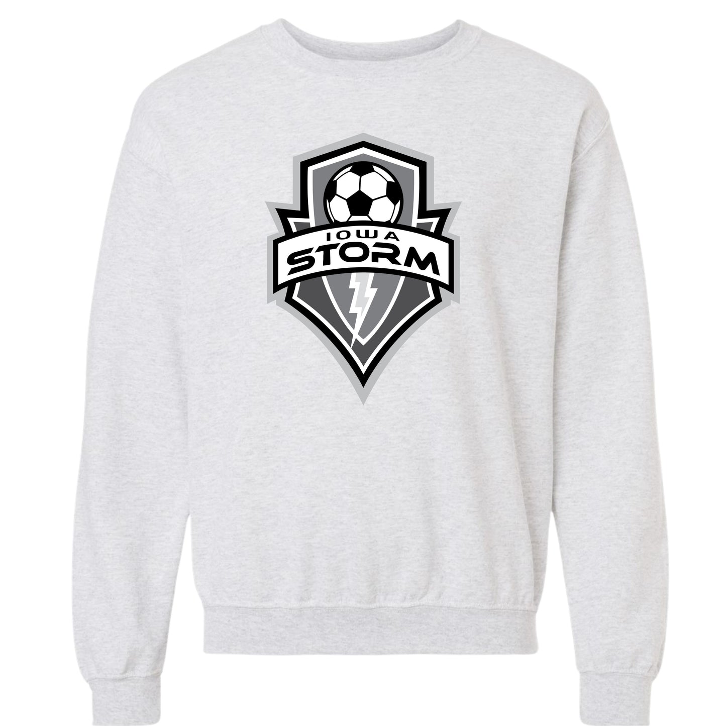 Iowa Storm Logo Crewneck | BW Logo
