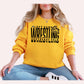 Southeast Polk Girls Wrestling Split Crewneck