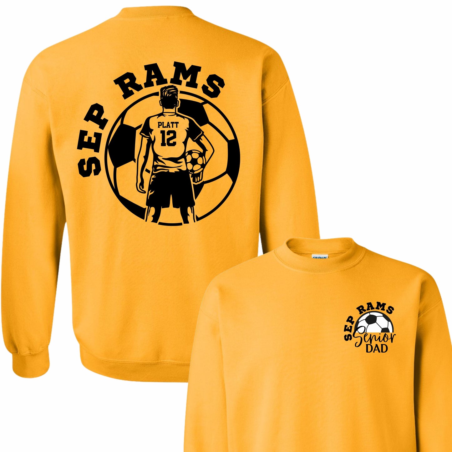 Senior Soccer Dad Crewneck (Boy)