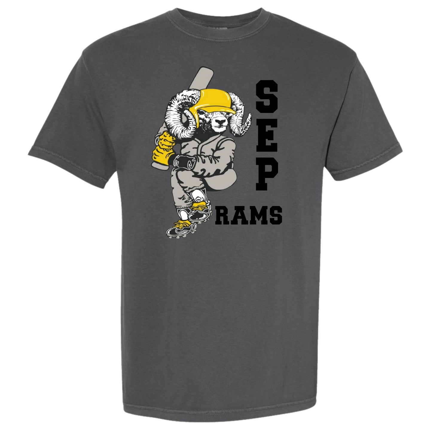 Official* SEP Baseball Swinging Ram T-Shirt | Comfort Colors | Adult