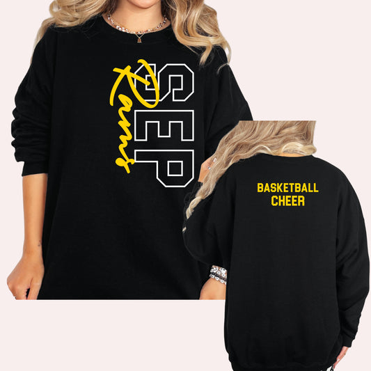 SEP Rams Basketball Cheer Crewneck