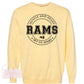 RAMS Hustle and Heart Crewneck