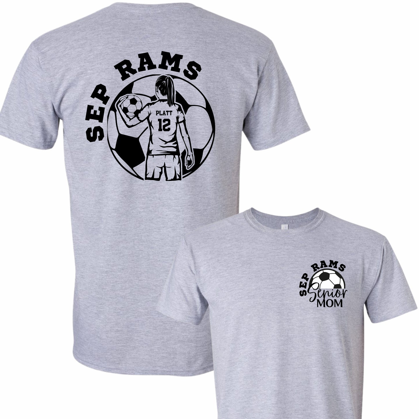 Senior Soccer Mom T-Shirt (Girl)