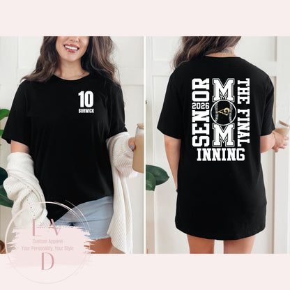 SEP Baseball Senior Mom / Dad T-Shirt 5
