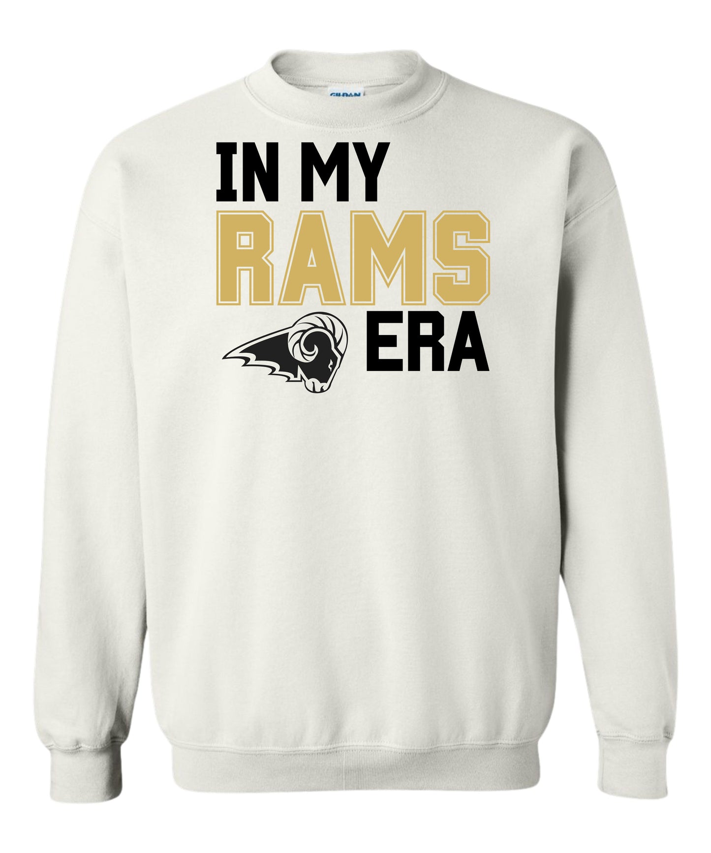 In My RAMS Era Adult Crewneck