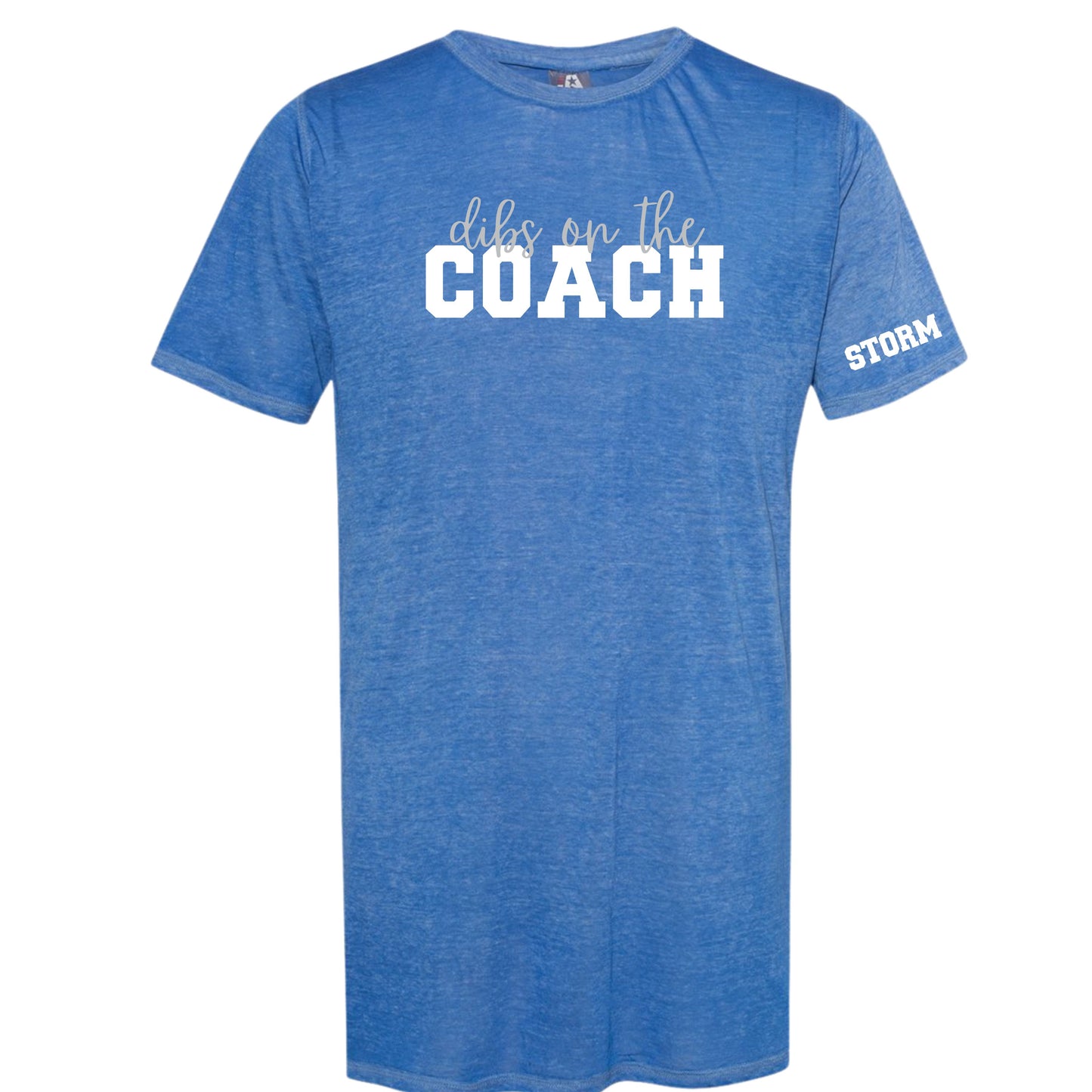 "Dibs on the Coach" Burnout Apparel (T-Shirt, Crew, Hoodie)
