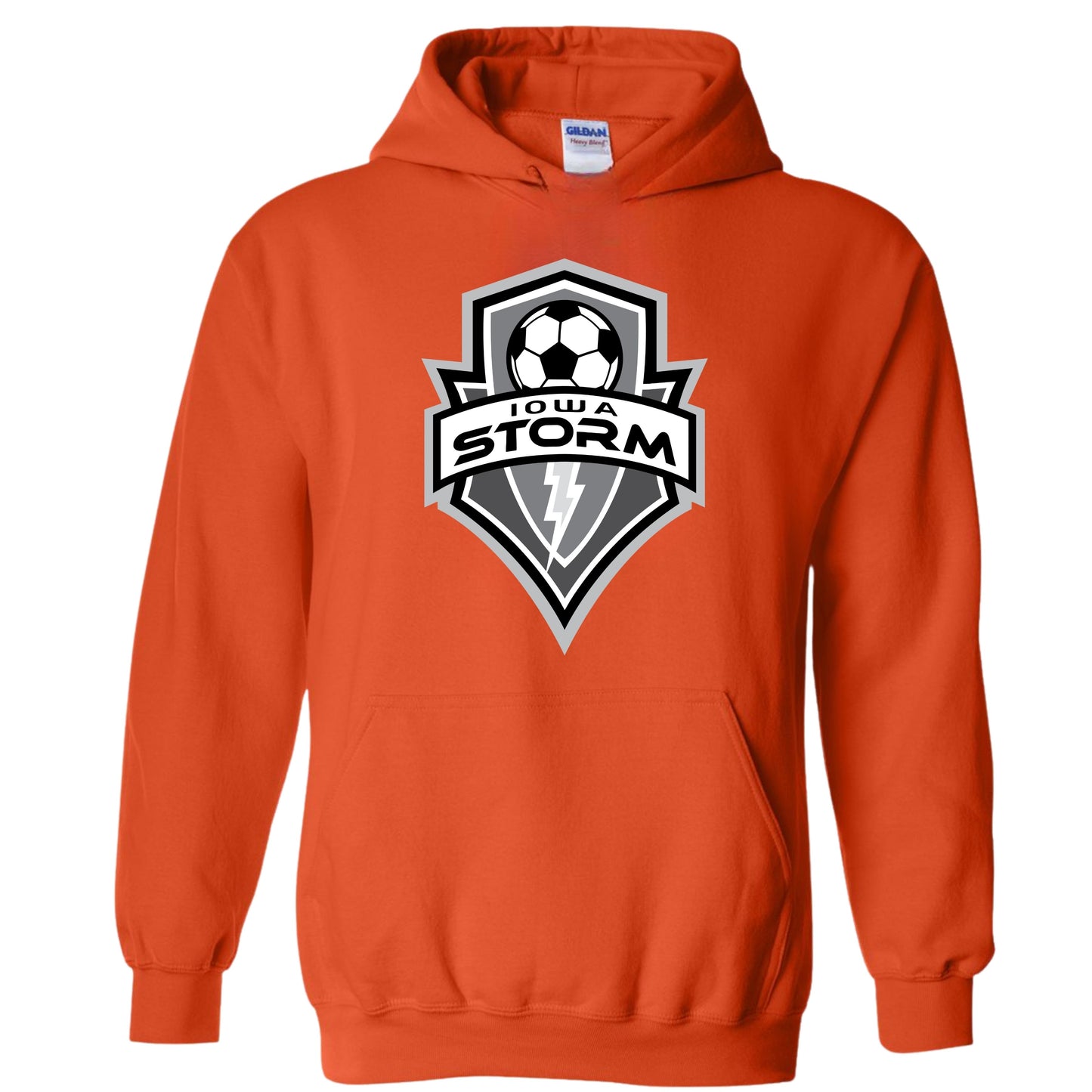 Iowa Storm Logo Hoodie | B&W