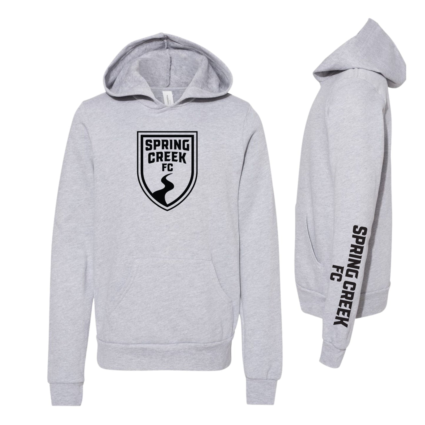 Youth Hoodie- Black Logo