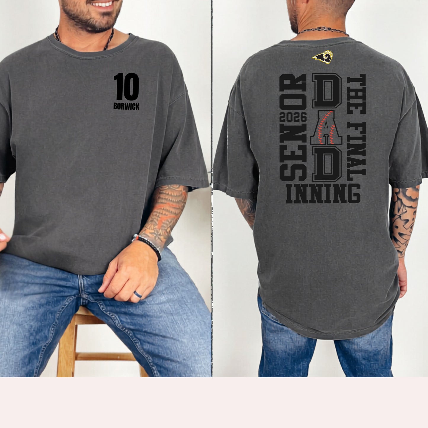 SEP Baseball Senior Dad Hoodie / Crewneck 5