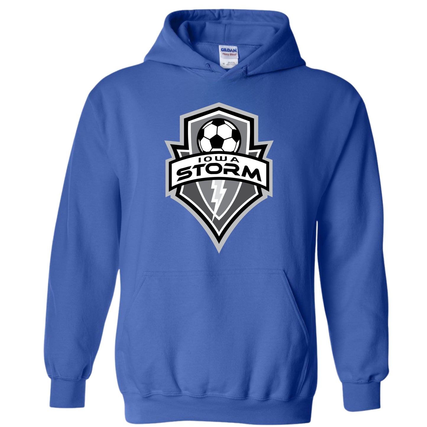 Iowa Storm Logo Hoodie | BW Logo