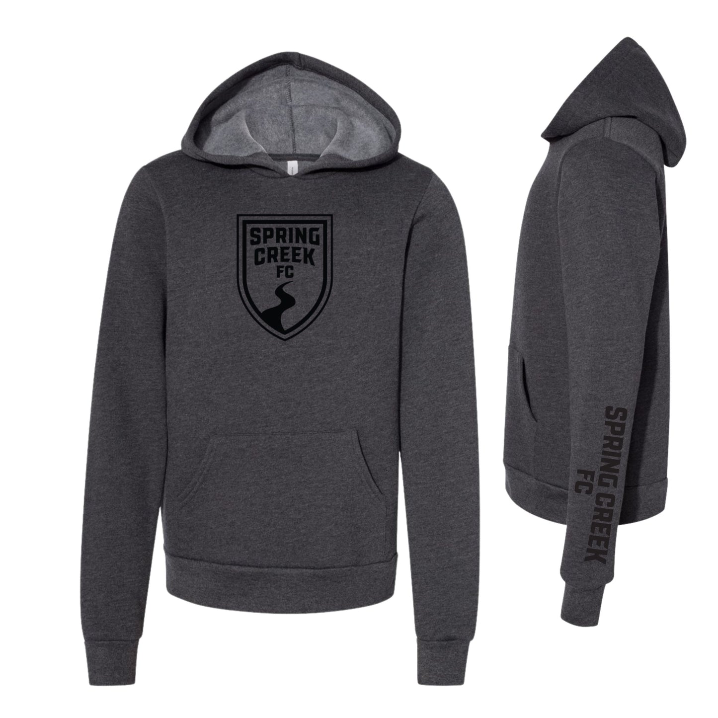 Youth Hoodie- Black Logo