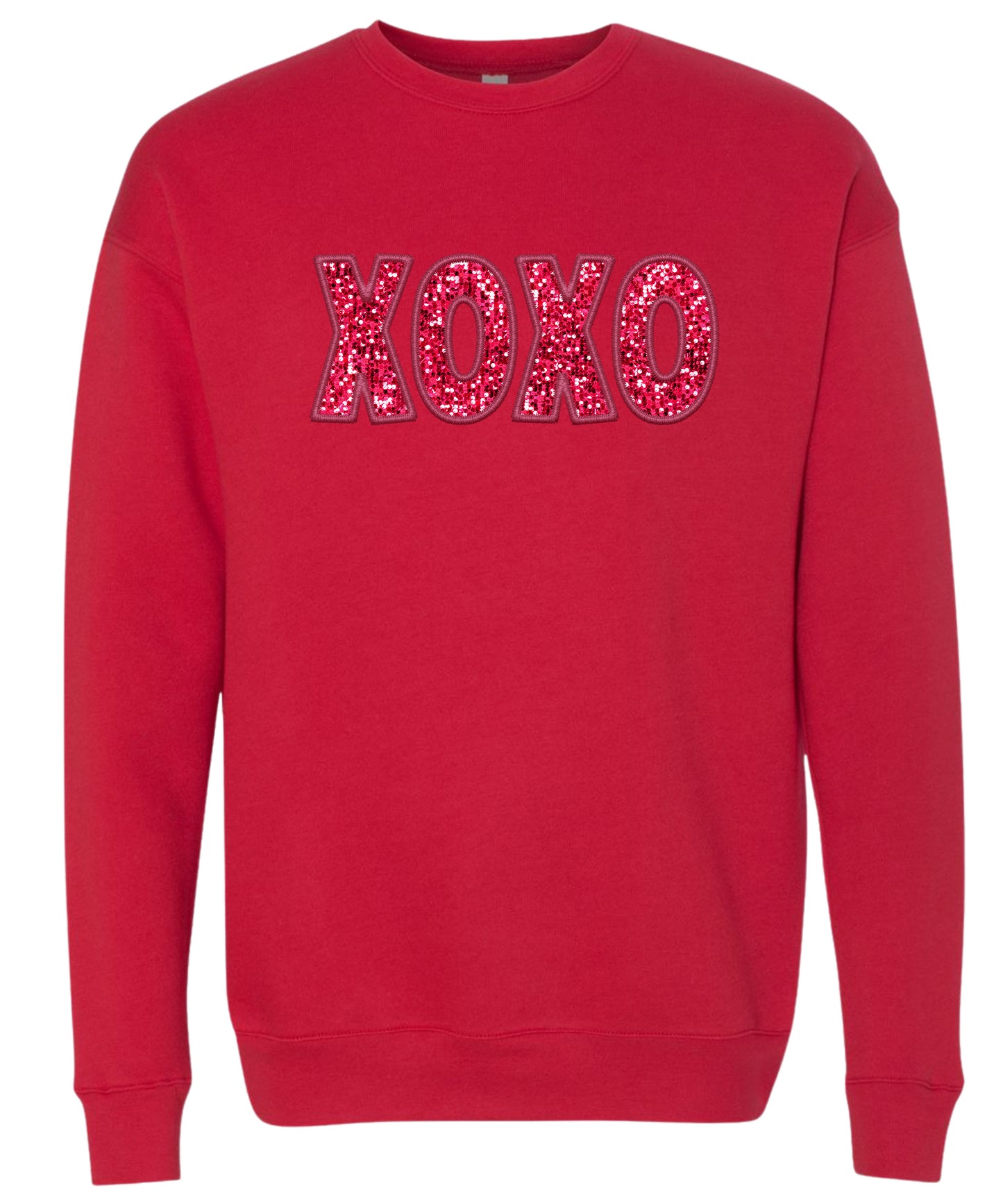 Glitter XOXO Crewneck
