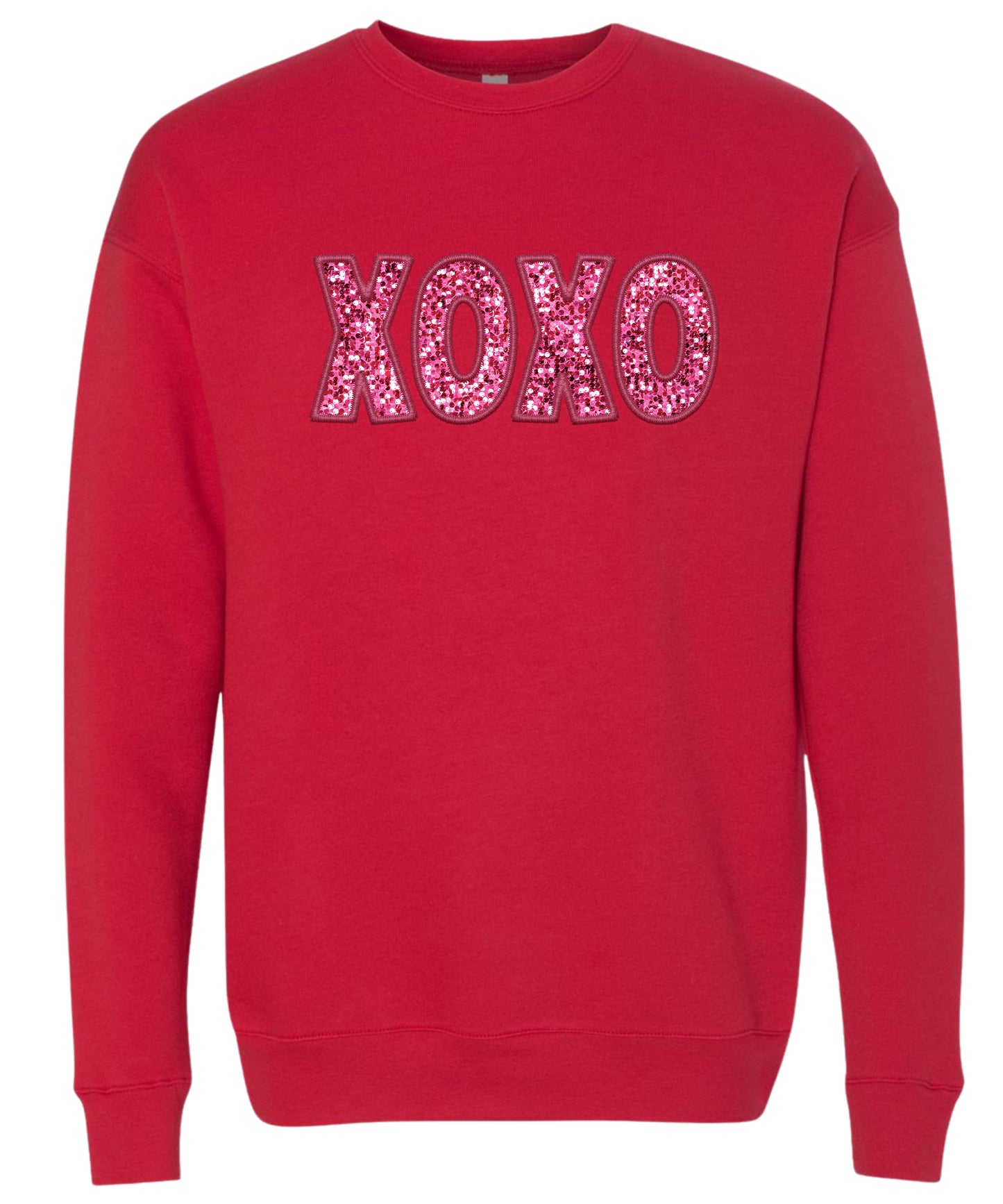 Glitter XOXO Crewneck