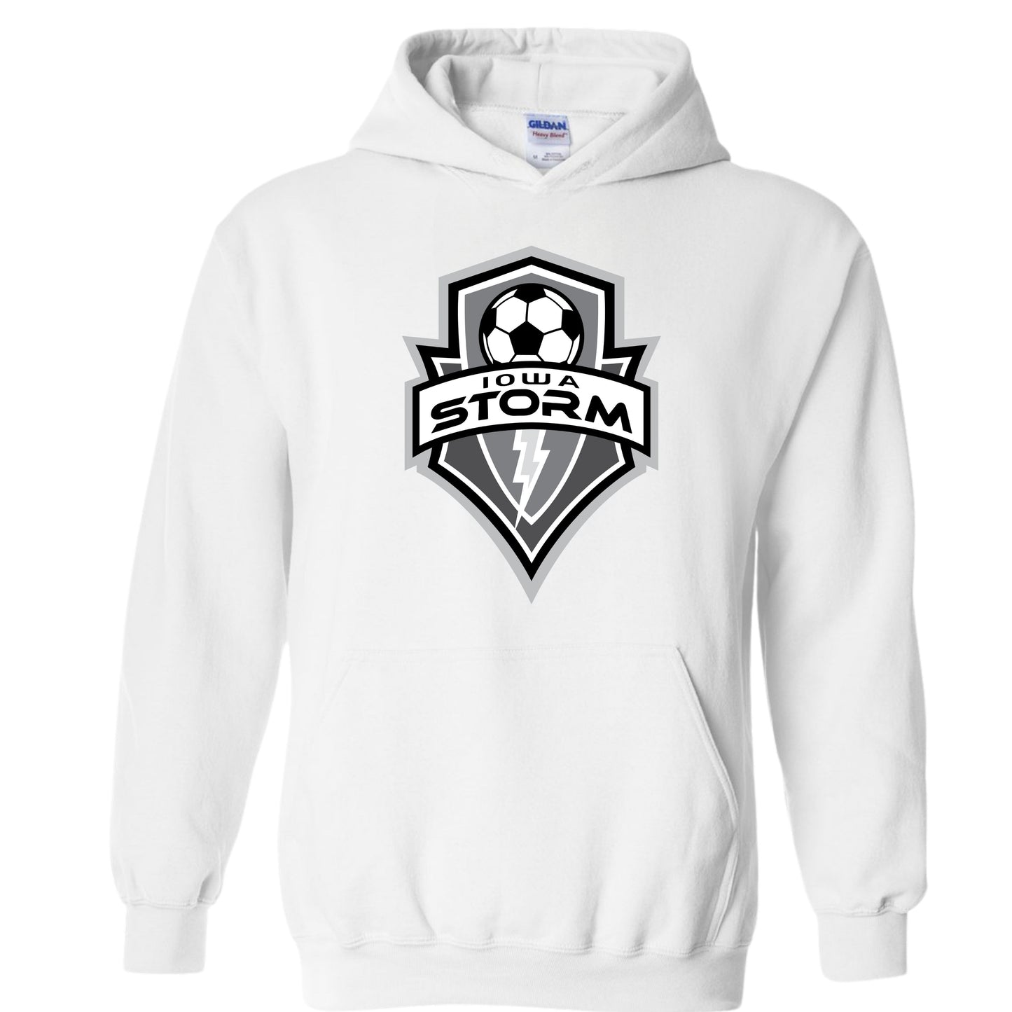 Iowa Storm Logo Hoodie | BW Logo