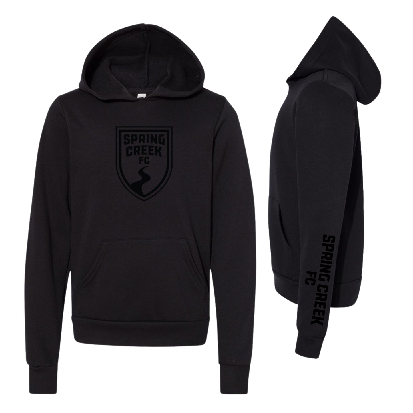 Youth Hoodie- Black Logo