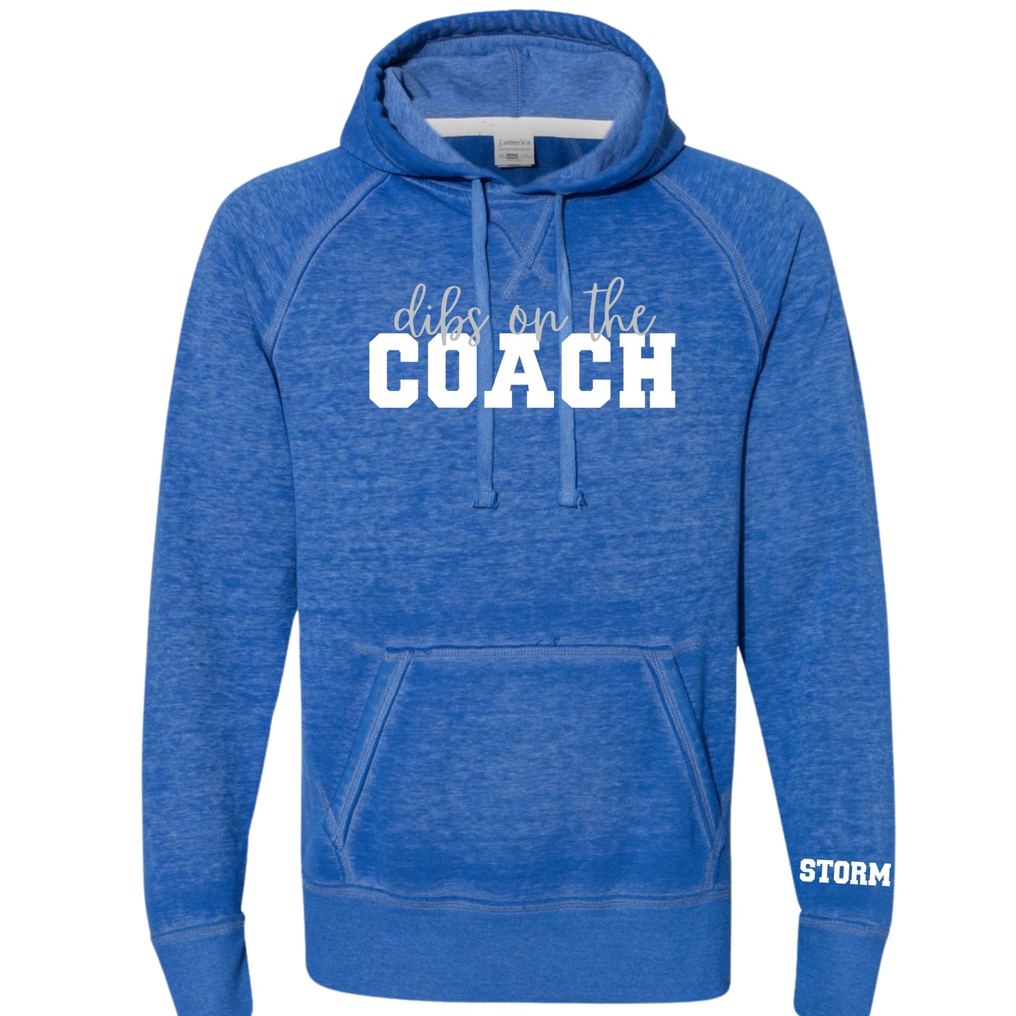 "Dibs on the Coach" Burnout Apparel (T-Shirt, Crew, Hoodie)