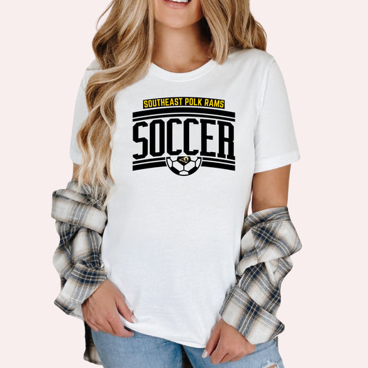 Southeast Polk Rams SOCCER T-Shirt