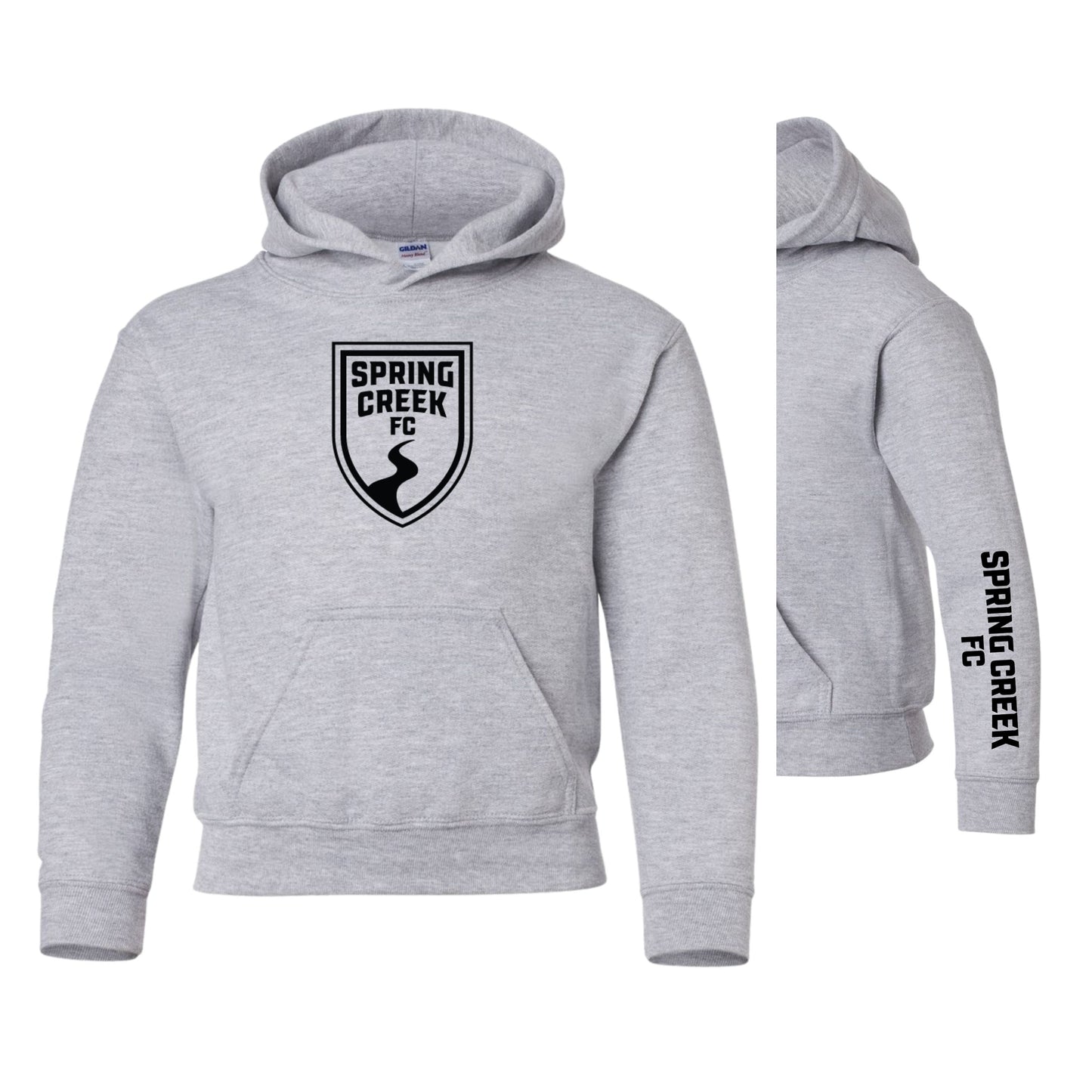 Youth Hoodie- Black Logo