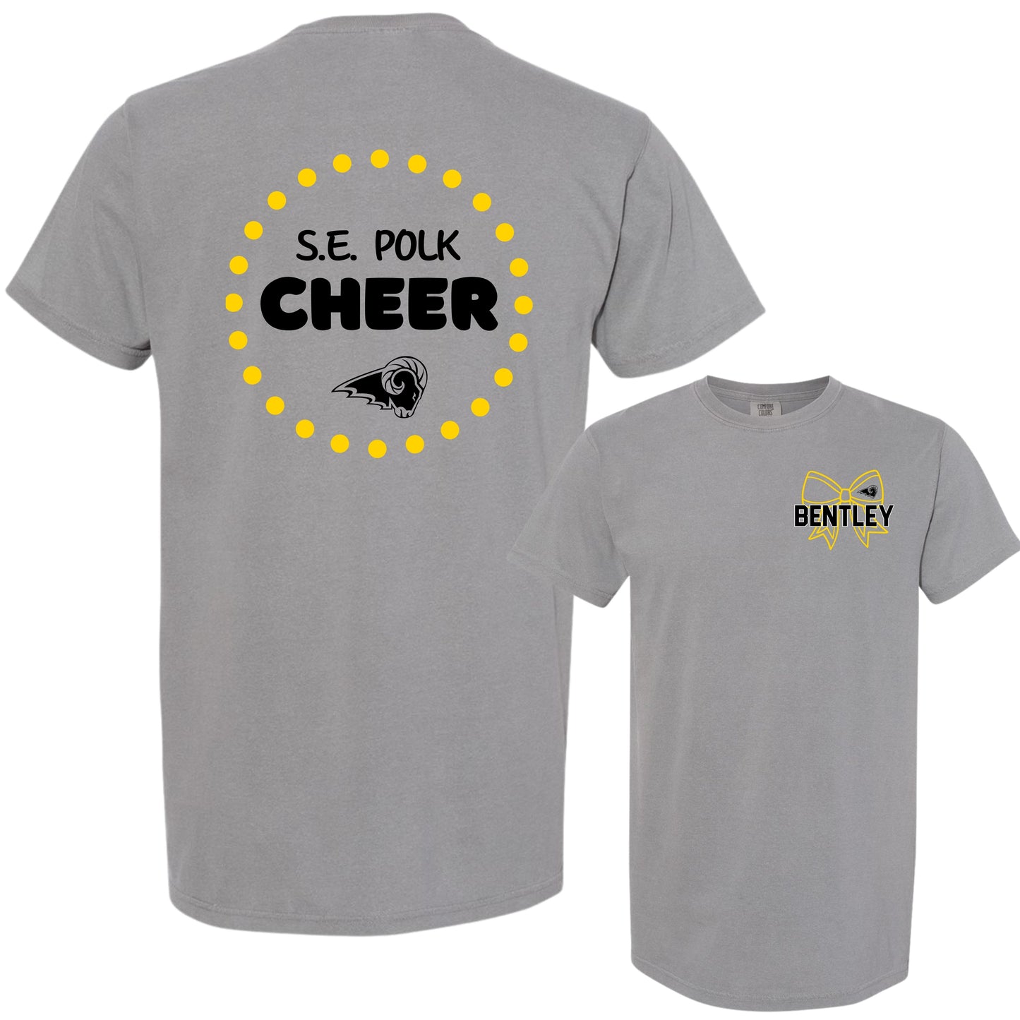 SEP Cheer Puff Lettering (Ram logo) T-Shirt