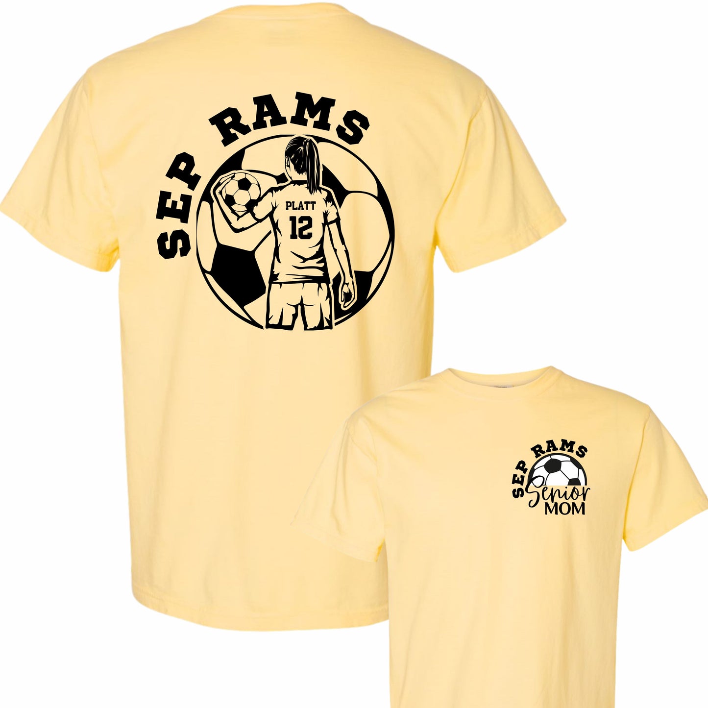 Senior Soccer Mom T-Shirt (Girl)