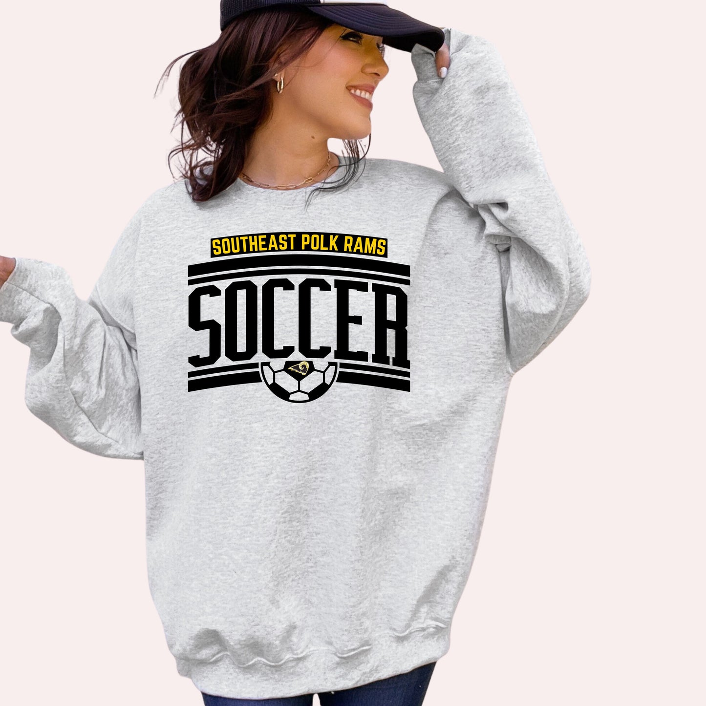 Southeast Polk Rams SOCCER Hoodie