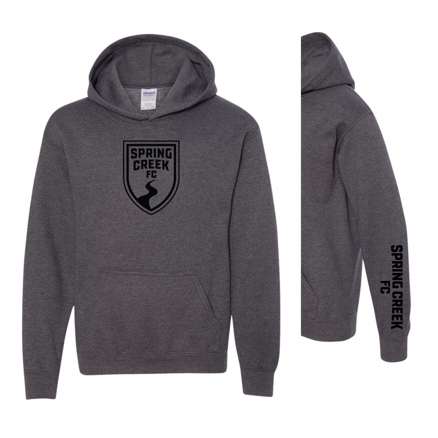 Youth Hoodie- Black Logo
