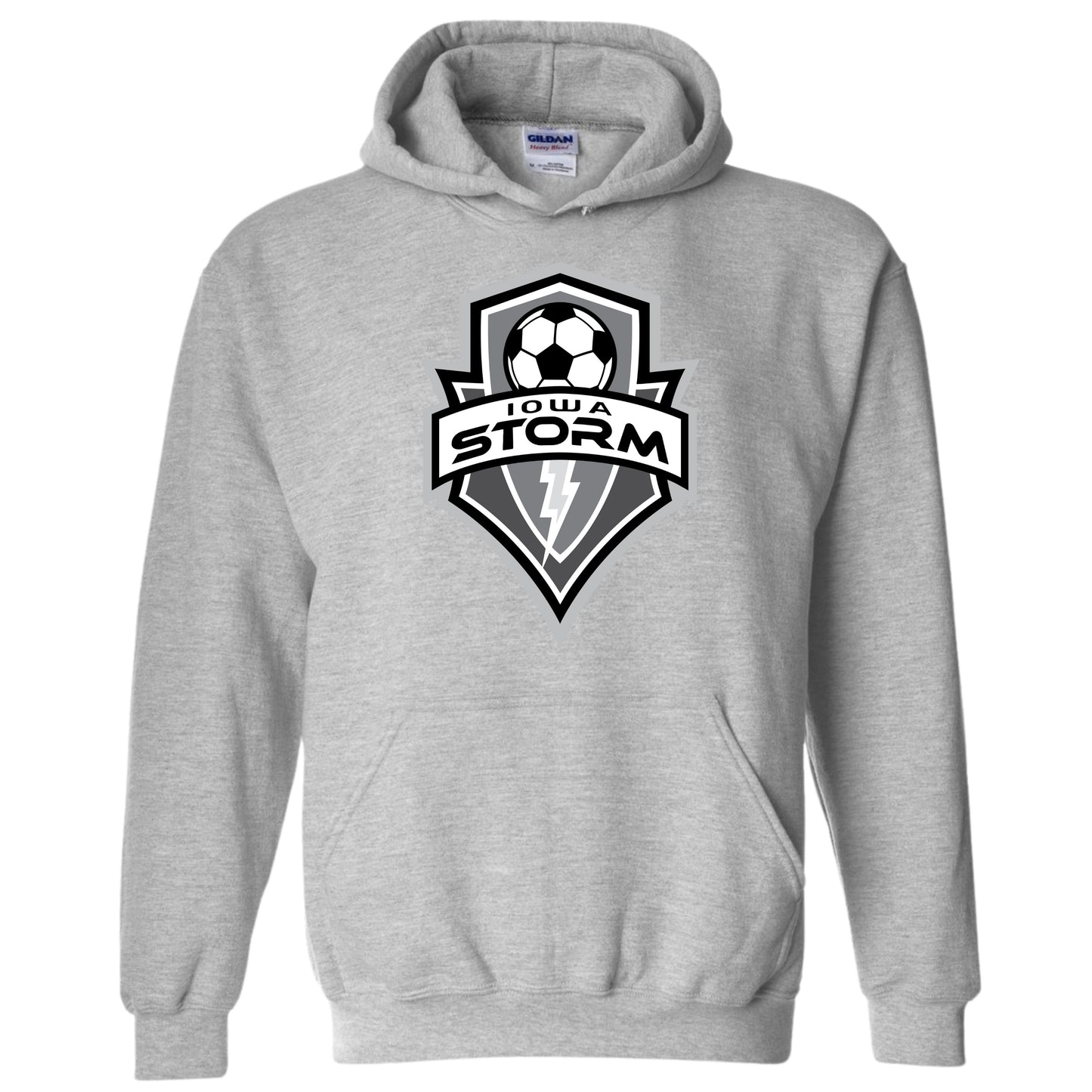 Iowa Storm Logo Hoodie | BW Logo