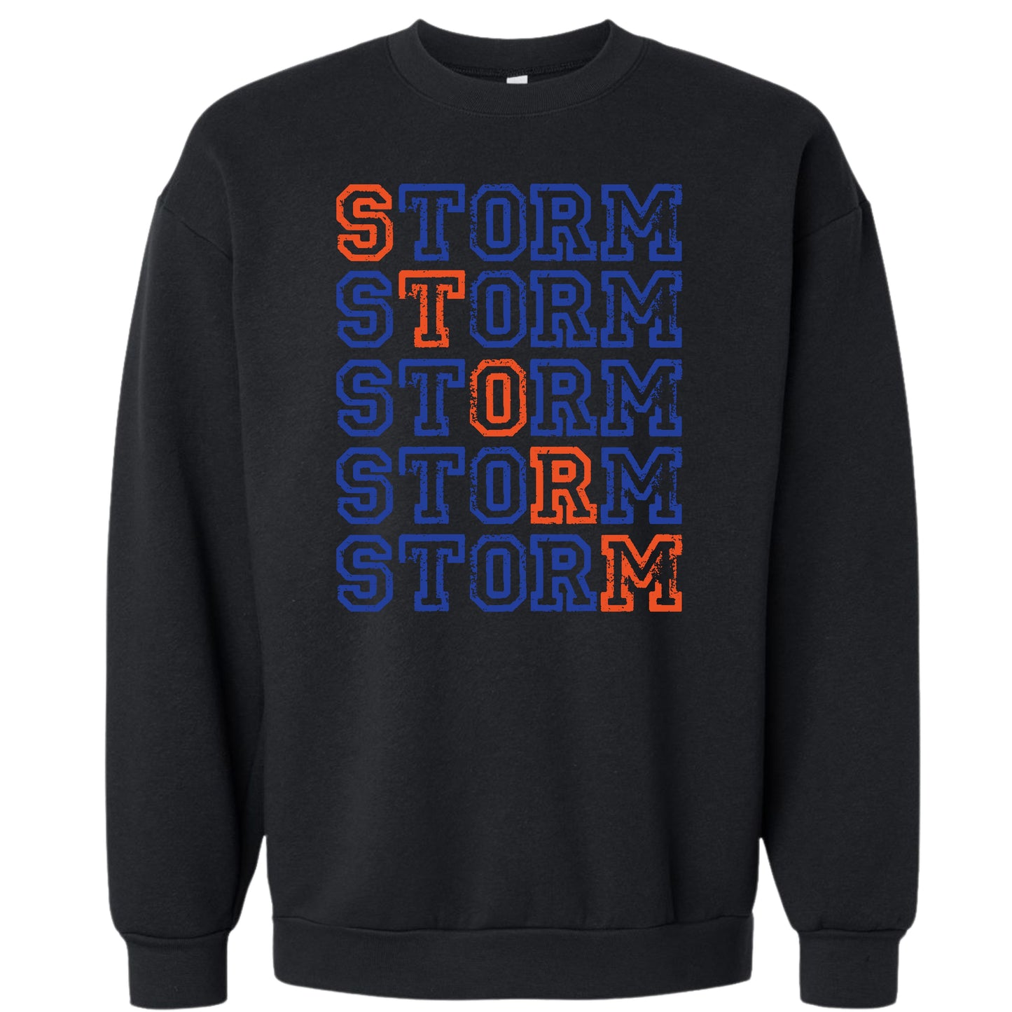 Iowa Storm "Stacked" Crewneck | Adult