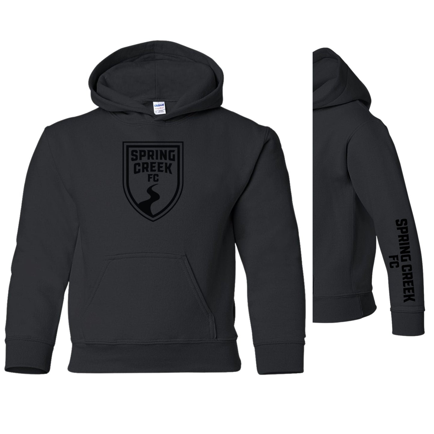 Youth Hoodie- Black Logo